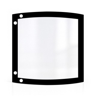 Oranier AMOS 150 Glass - Curved Screen-printed Pierced Glass Panel