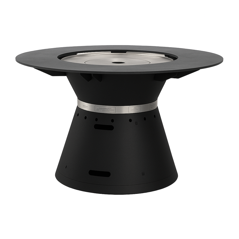 Plancha Brasero Gaz 130 cm - 1 hauteur 80cm - Capska