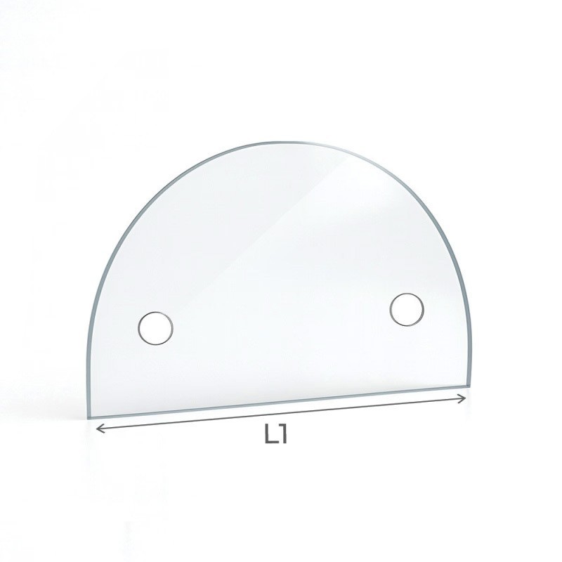 Vidre pla semicircular, estufes de llenya i llars de foc – Capska