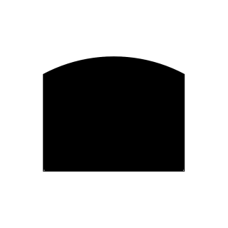 Plaque De Sol Arrondie 100X125 Cm - Ref DN-017.PSA5N3